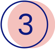 Number 3 in a circle