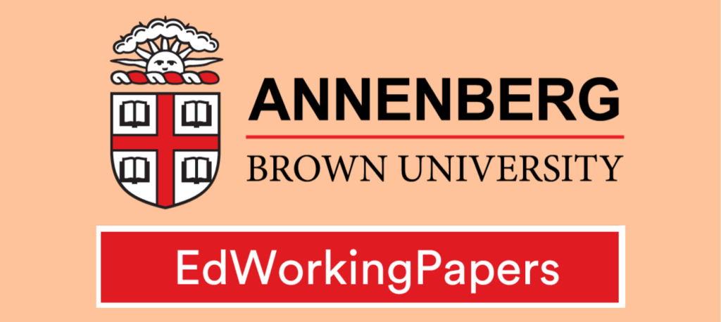 Annenburg Brown Univeristy EdWorkingPapers logo